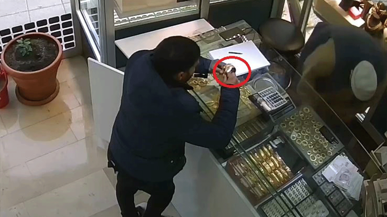 Kırklareli'de hırsızlık şoku! Kuyumcuda 105 bin liralık bilezik çalındı