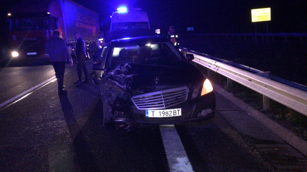 Kırklareli’de iki araç çarpıştı: 5 yaralı 