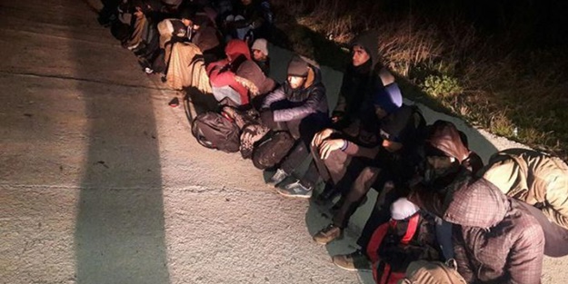 Kırklareli'nde 28 sığınmacı yakalandı