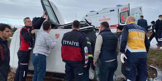 Kırklareli'nde feci kaza: Yaralılar var