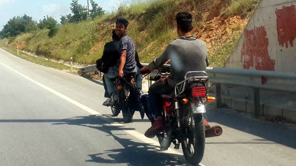 Kırklareli’nde yakıt bitince yaptıkları akıllara durgunluk getirdi