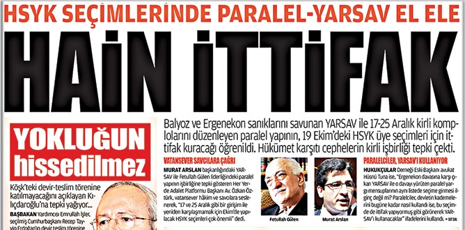 Kirli çark bozulacak