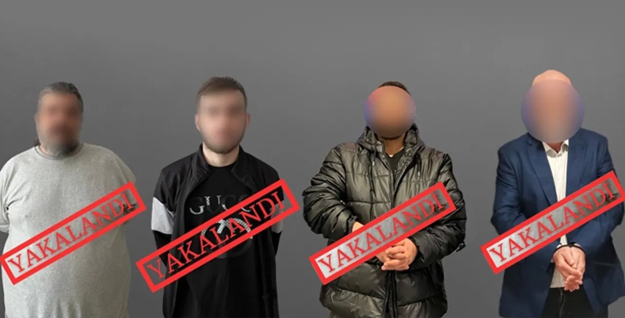 Kırmızı bültenle aranıyordu! Gürcistan’da yakalandılar