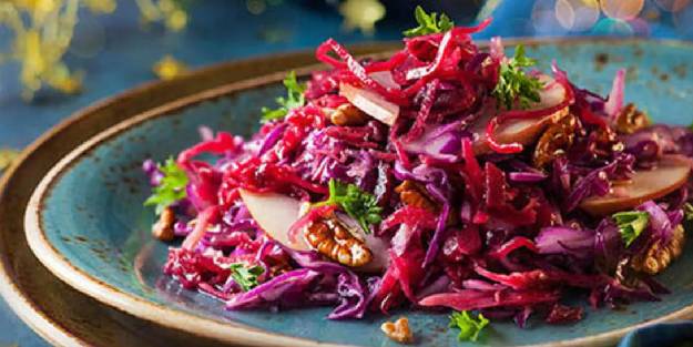 Kırmızı lahana salatası tarifi, nasıl yapılır?