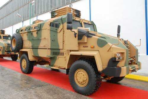 Kirpiler taarruz silahına dönüştürüldü