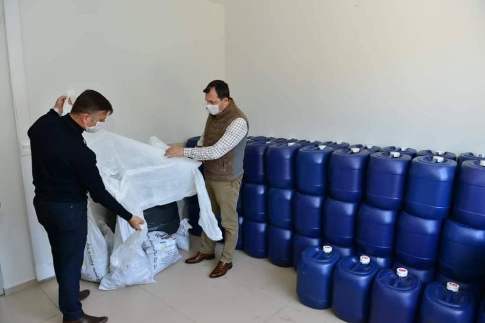 Kırsal mahallelerde dezenfekte çalışmaları arttırılıp ek önlemler alındı 