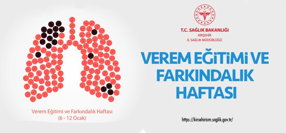 Kırşehir Sağlık Müdürlüğü, Verem Haftası bilgilendirmesi yaptı 