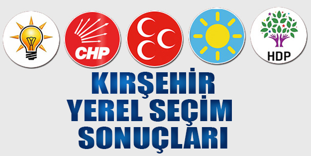 Kırşehir yerel seçim sonuçları 2019 | Kırşehir ilçeleri yerel seçim sonuçlar