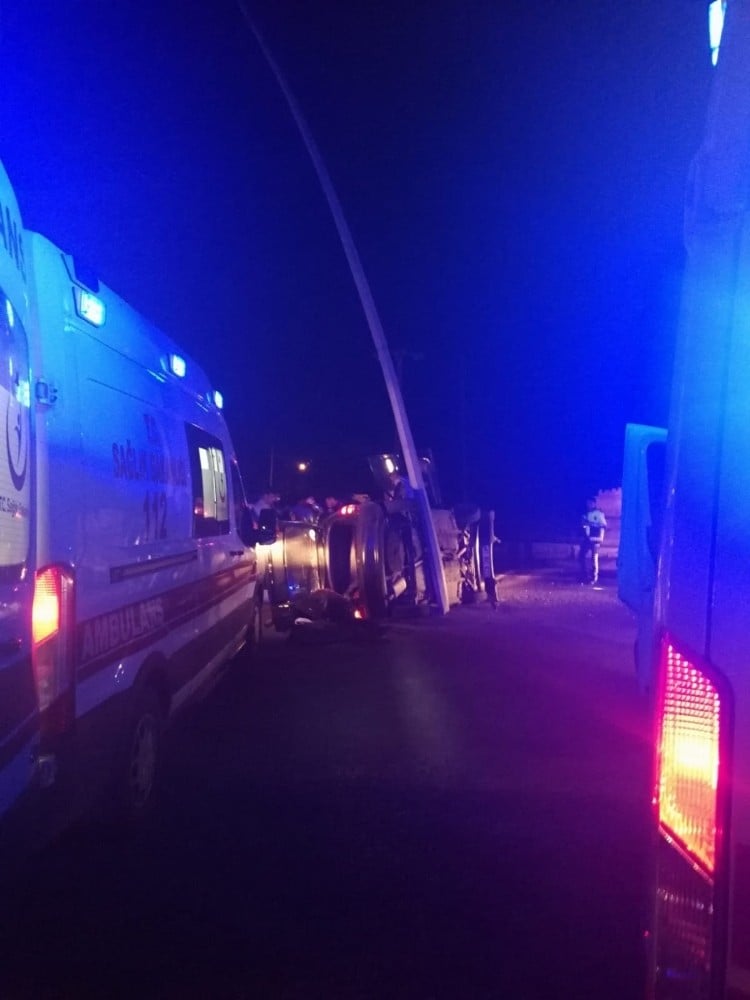Kırşehir’de kaza: 1 ölü, 4 yaralı 