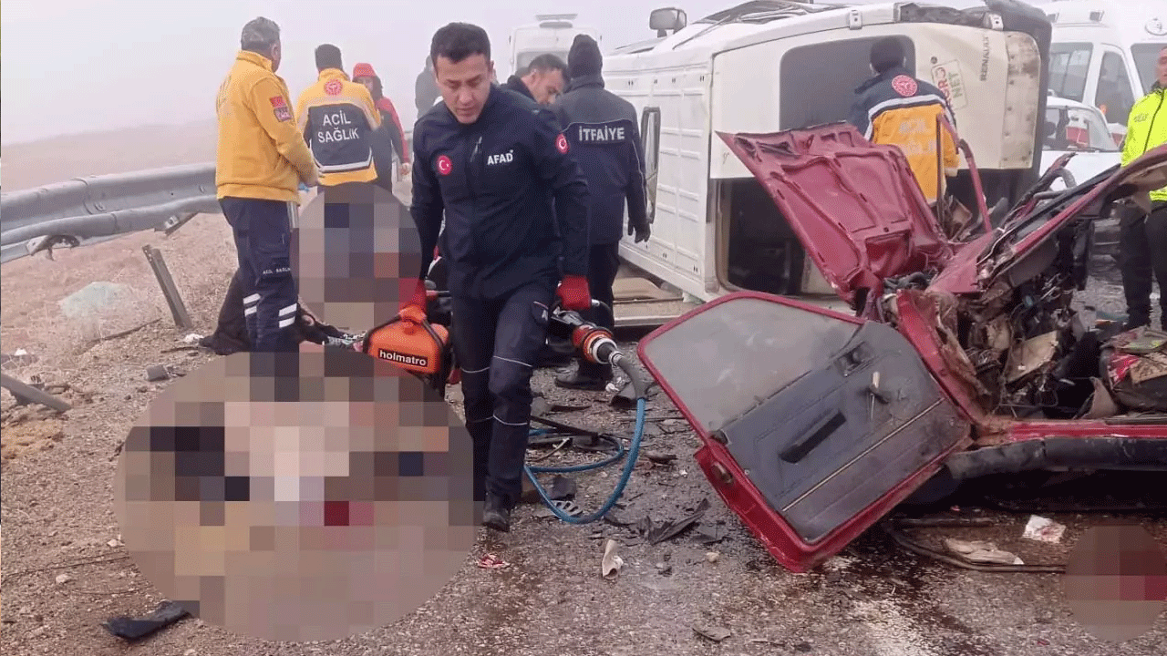 Kırşehir'de korkunç kaza: Ölü sayısı yükseliyor!