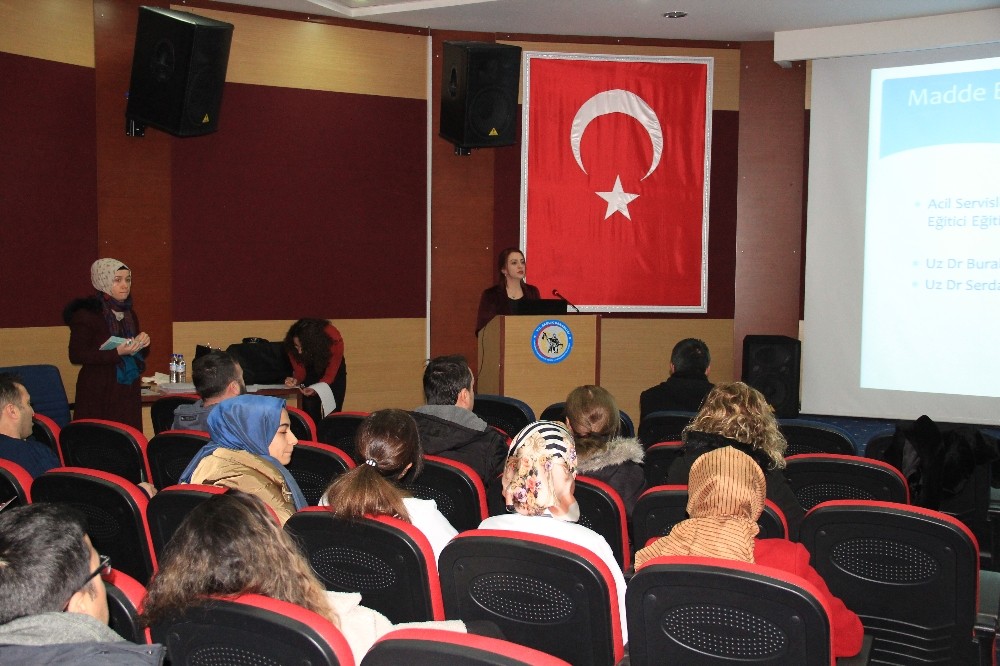 Kırşehir’de, sağlık personeline 
