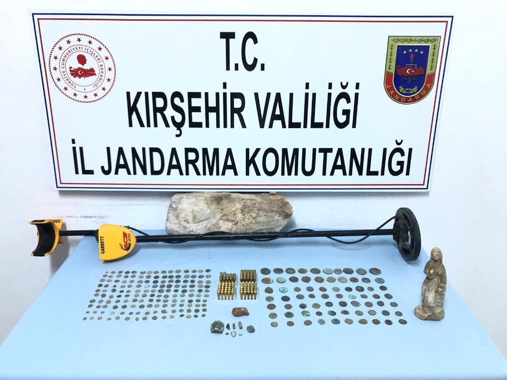 Kırşehir’de tarihi eser operasyonu 