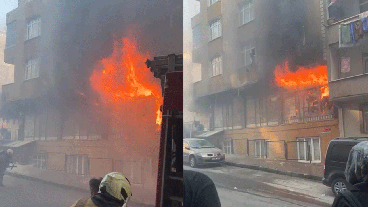 Kırtasiyede başlayan yangın korkuttu