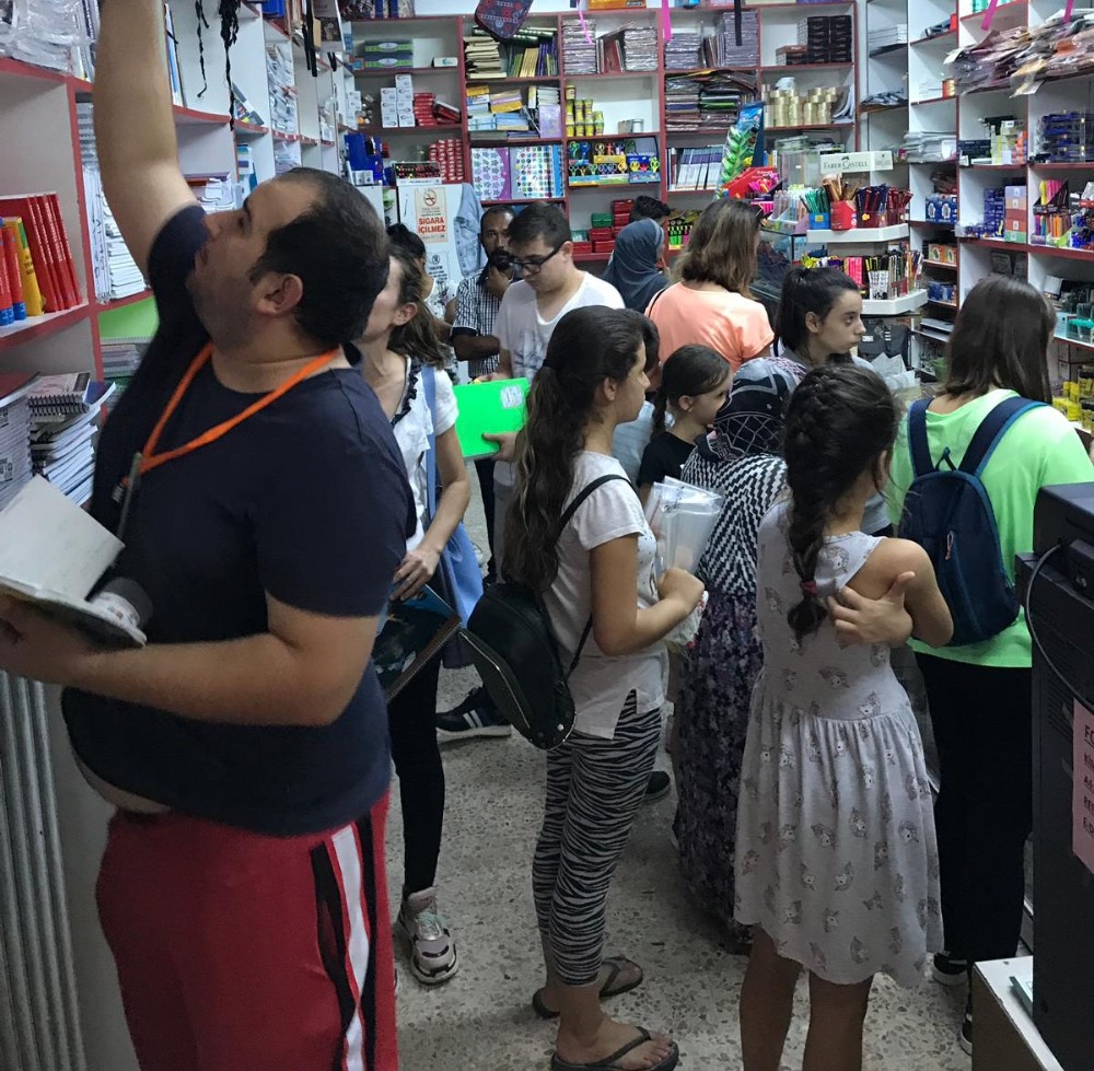 Kırtasiyelerde yoğun mesai 