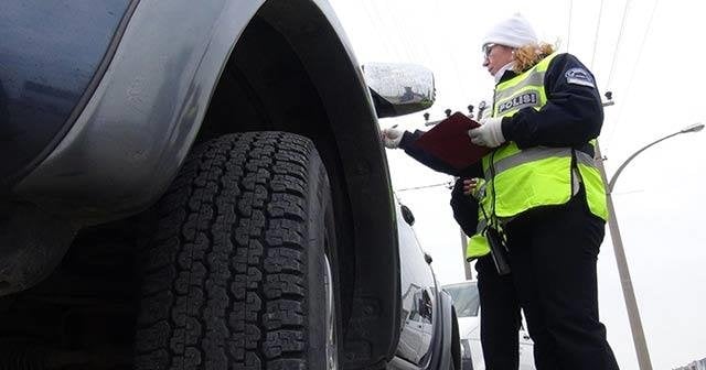 Kış lastiğinine '7 derece' uyarısı