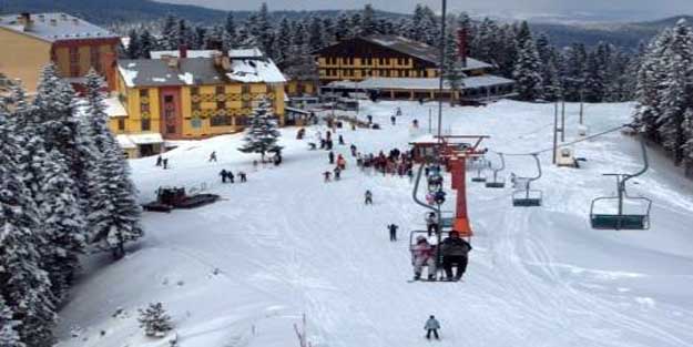 Kış turizmine yoğun talep