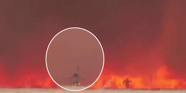 Kıyamet gibi! Zamora'da cehennem görüntüsü