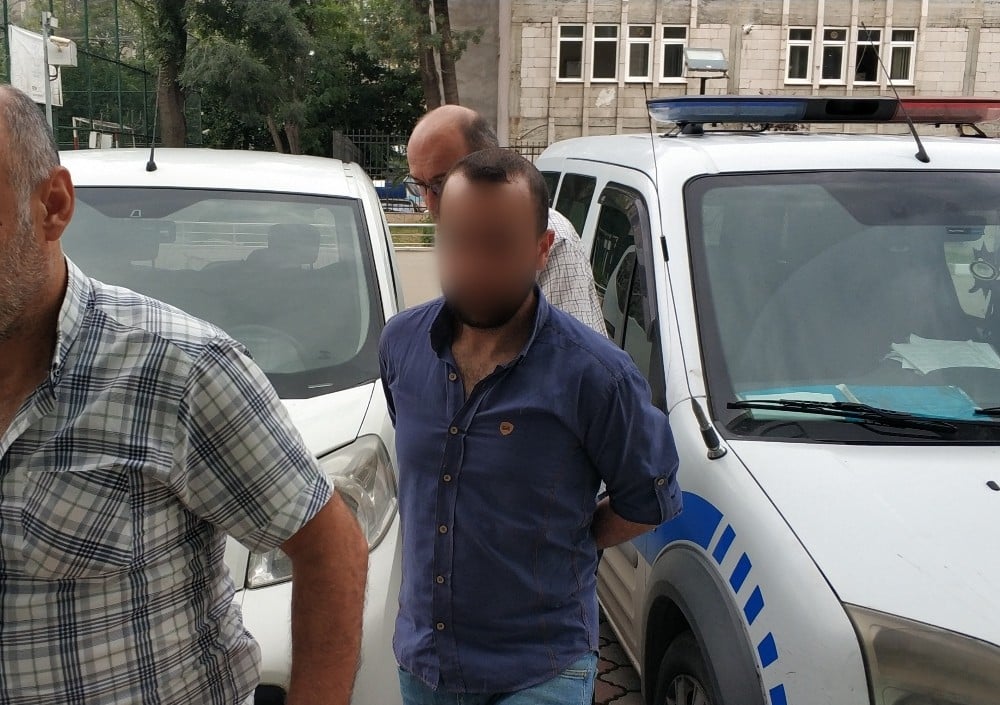Kız çocuğuna tacizden gözaltına alındı 
