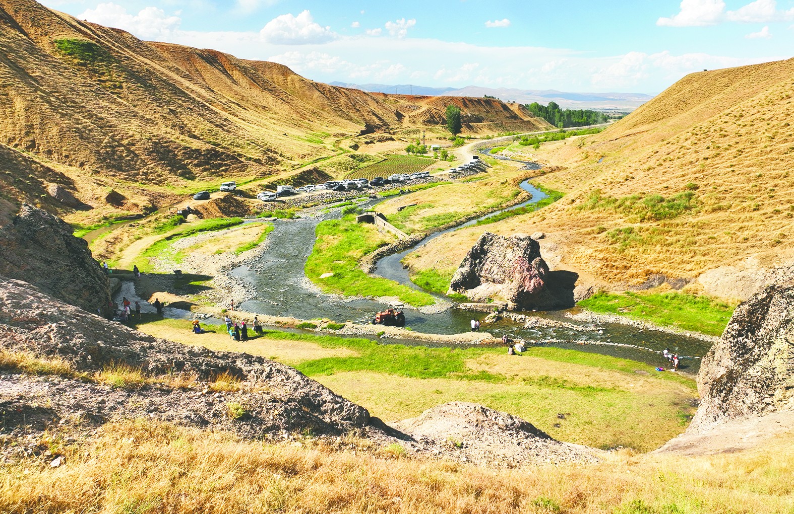 Kızılağaç Kanyonu doğa severlerin gözdesi oldu