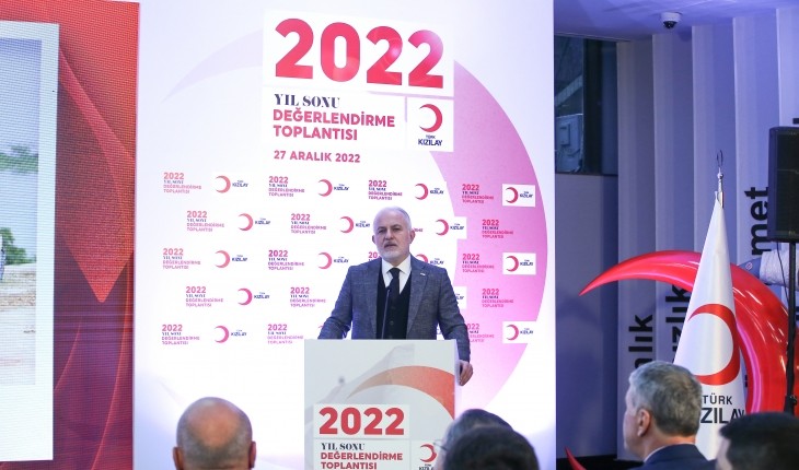 Kızılay 2022 yılında 43,5 milyon kişiye destek oldu