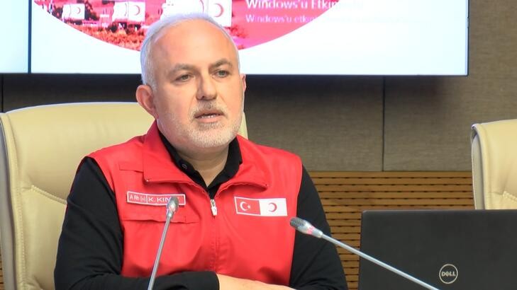 Kızılay bölgeye 130 bin çadır gönderdi