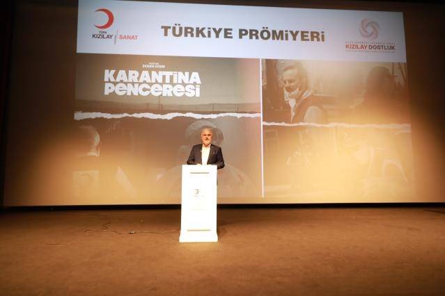 Kızılay gönüllülerini anlatan ‘Karantina Penceresi’ vizyonda