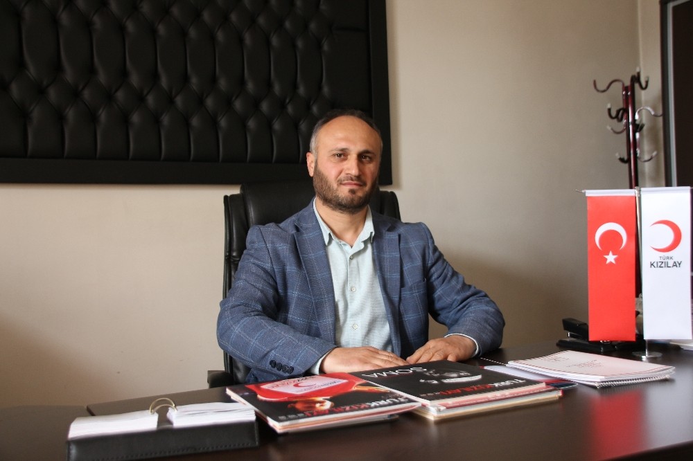 Kızılay Varto Şube Başkanlığına Hamza Sezgin Yonat atandı 