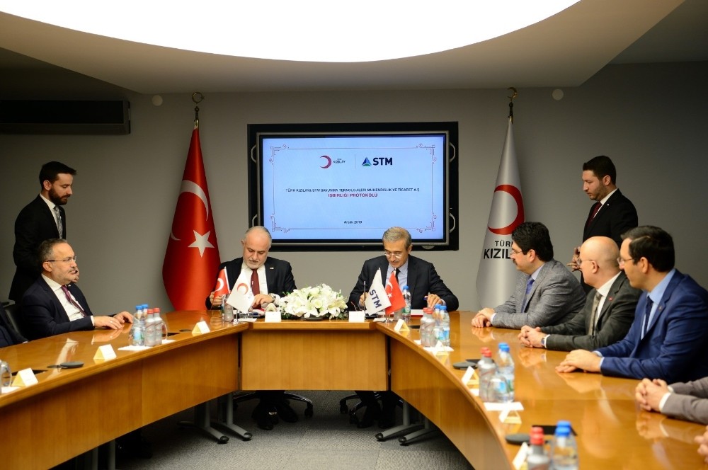 Kızılay ve Savunma Sanayi Başkanlığından iş birliği 