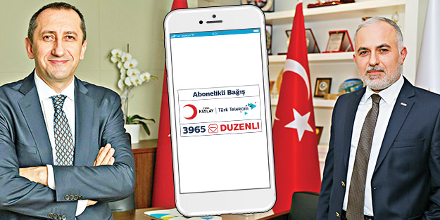 Kızılay ve Türk Telekom’dan Abonelikli Bağış Sistemi