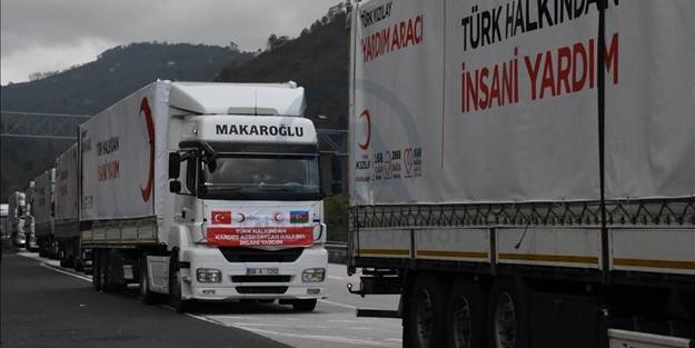 Kızılay'dan Afganistan'a 33 tonluk gıda yardımı