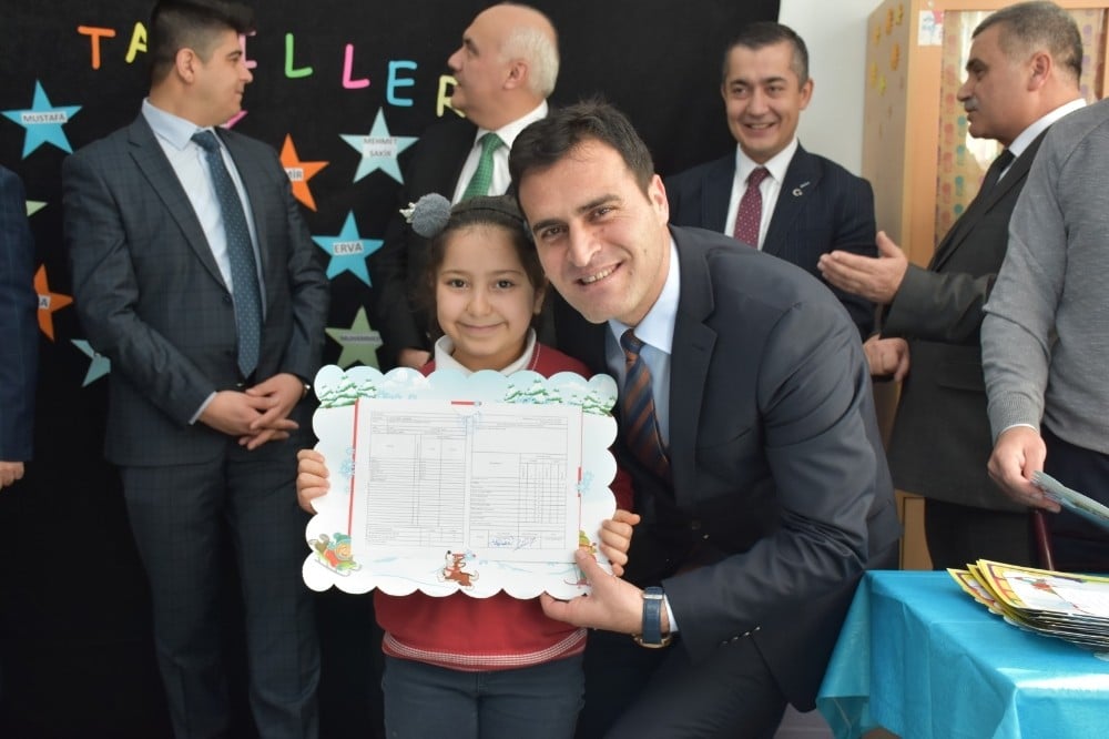 Kızılcahamam’da karne heyecanı 
