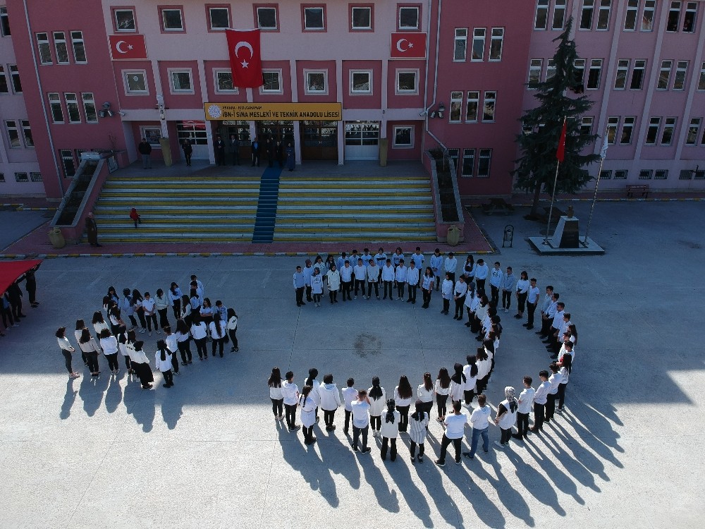 Kızılcahamamlı öğrencilerden Bahar Kalkanı Harekatı’na destek 