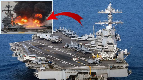 Kızıldeniz'de ağır yara almıştı: ABD’nin uçak gemisi şer ittifakı için yeniden göreve dönüyor