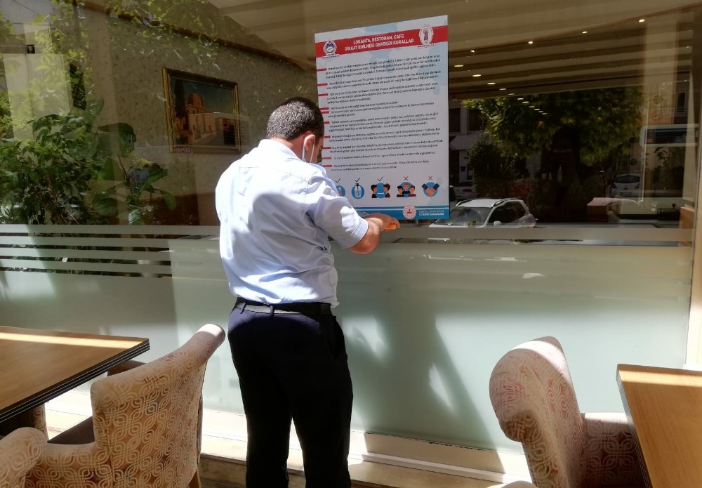 Kızıltepe Belediyesi korona virüs denetimlerini sürdürüyor 