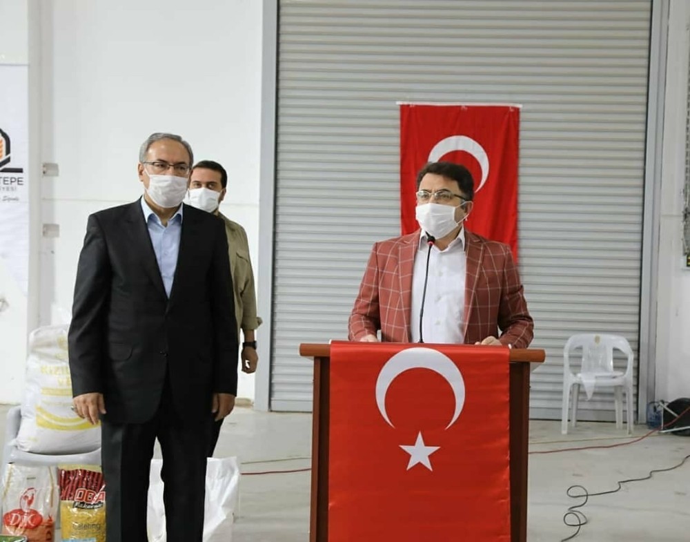 Kızıltepe Belediyesinden Ramazan yardımları 