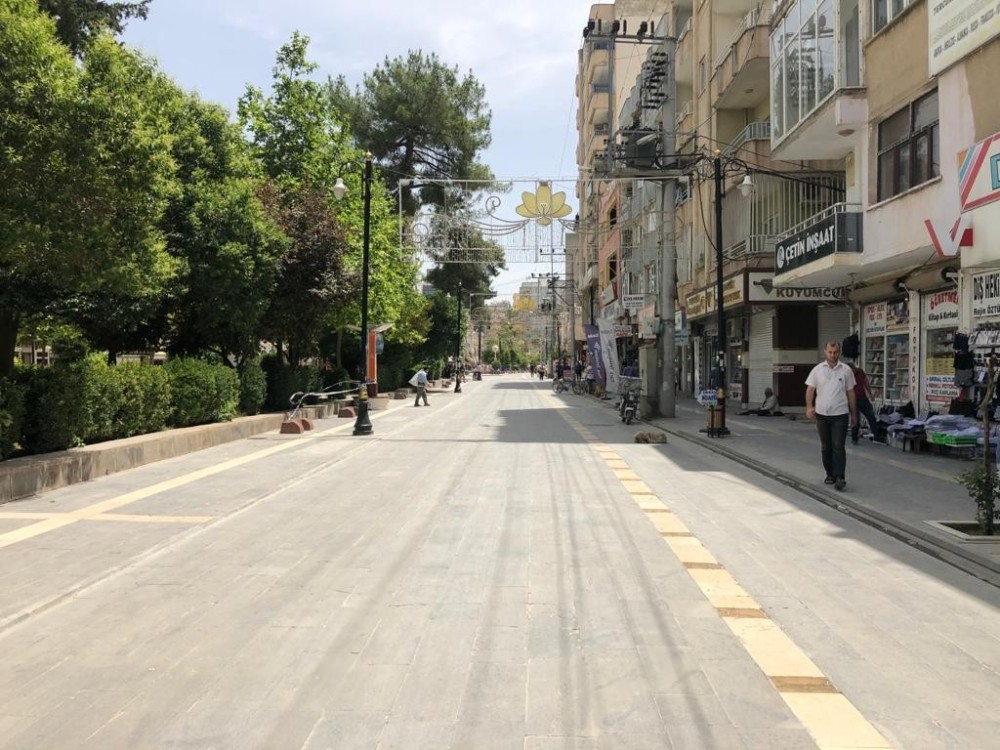 Kızıltepe’ de kısıtlama kalktı ama sokaklar yine boş kaldı 