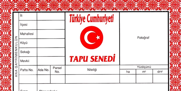 Kızıltepe Tapu Müdürlüğü İLANEN DUYURULUR