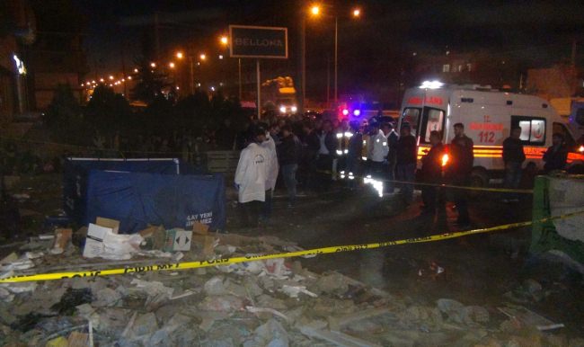 Kızıltepe’de beşinci kattan düşen kişi öldü