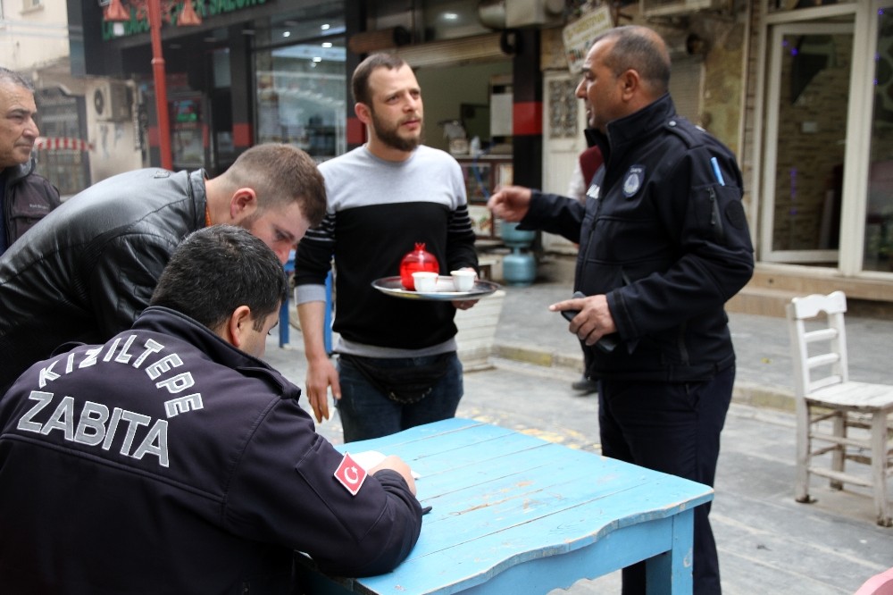 Kızıltepe’de umuma açık mekanlar korona virüs tedbirleri kapsamında kapatıldı 