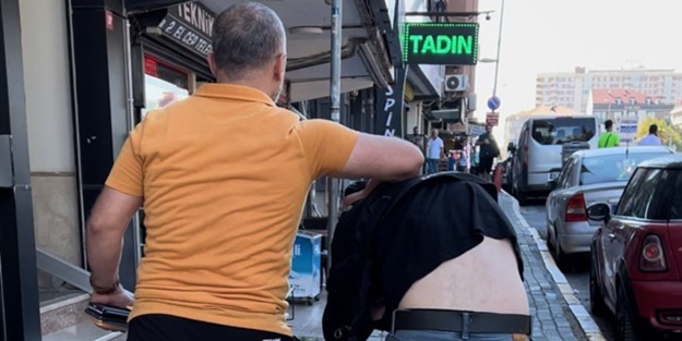 Kızını zehirleyen adamı döverek karakola götürdü