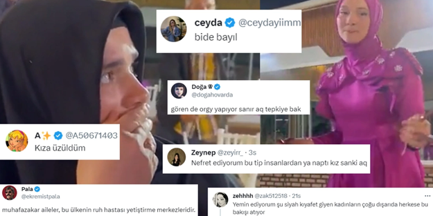 Kızının düğünde oynamasından rahatsız olan anneye hakaret yağdı!