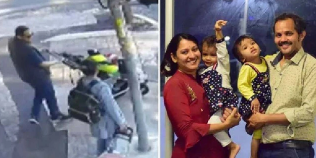 Kızlarını kurtarmak için canını feda etti!