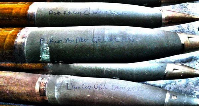 PKK hedefleri bu top mermileriyle yerle bir ediliyor!