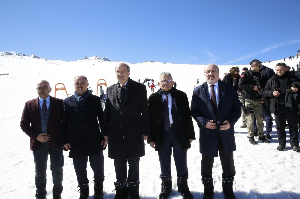 KKTC Başbakanı Tatar Erciyes’e hayran kaldı 
