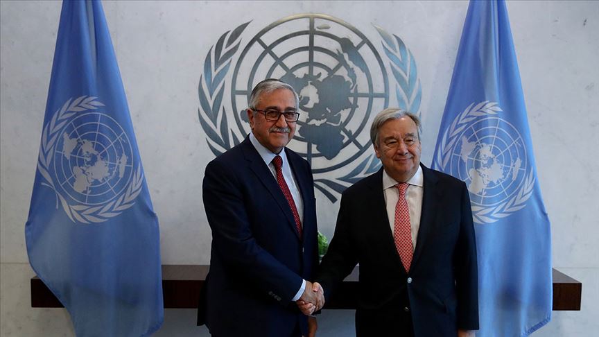KKTC Cumhurbaşkanı Mustafa Akıncı: Guterres'ten müzakerelerle ilgili inisiyatif alacağı mesajını aldık