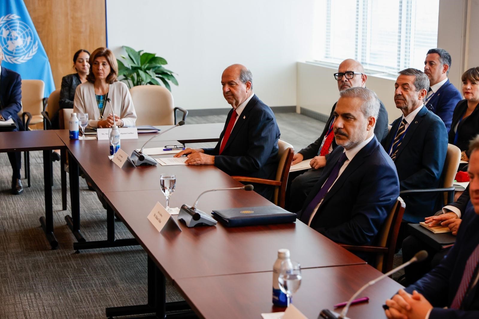 KKTC Cumhurbaşkanı Tatar, BM ile Kıbrıs Konulu Genişletilmiş Formatlı Gayrıresmi Toplantısı’na katıldı