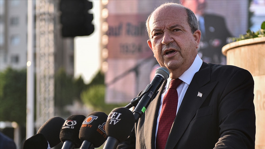 KKTC Cumhurbaşkanı Tatar: Kıta sahanlığımızdaki doğal kaynaklara Türkiye ile sahip çıkma kararlığı içerisindeyiz