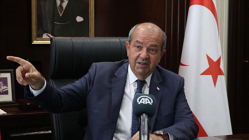 KKTC Cumhurbaşkanı Tatar'dan Rumların KKTC'li bazı siyasilerin pasaportunu iptal kararına tepki