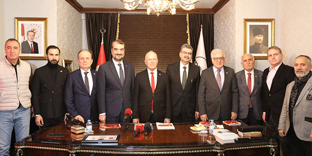 KKTC Meclis Başkanı Töre Türk Dünyası Parlamenterler Vakfı'nı ziyaret etti!