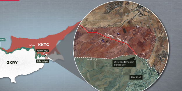 KKTC PileYiğitler Yolu Projesi gerilimi